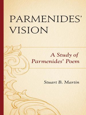 cover image of Parmenides' Vision